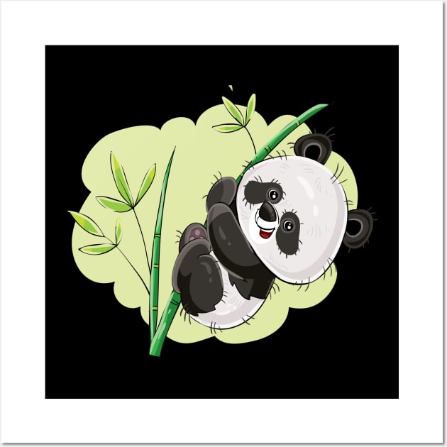 panda kid Wall Art by This is store